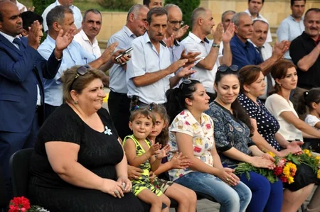 Lerikdə aprel döyüşlərində iştirak edənlərin bir qrupu ilə görüş keçirilib