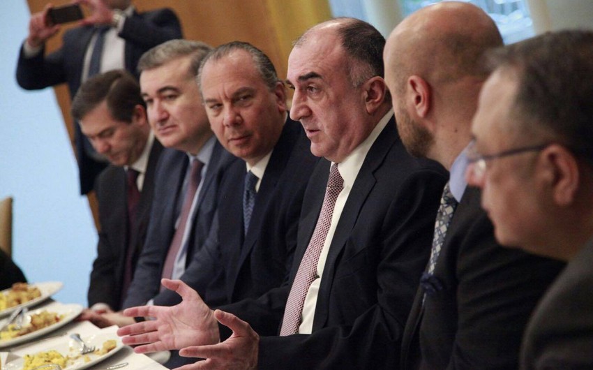 Elmar Məmmədyarov ABŞ-da bir sıra görüşlər keçirib