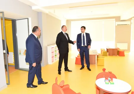 Qaxda 180 yerlik yeni körpələr evi-uşaq bağçası istifadəyə verilib