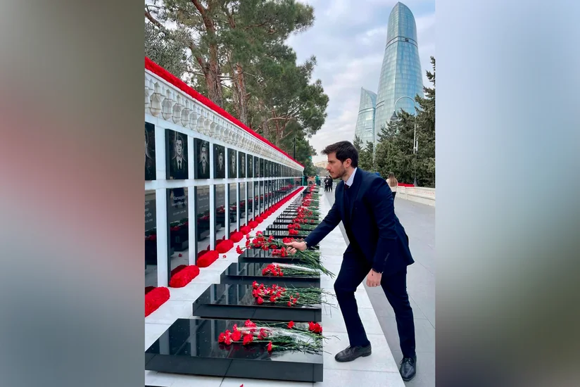 İsrail səfiri 20 Yanvar faciəsi ilə bağlı paylaşım edib