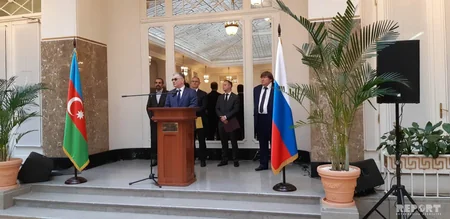 Sankt-Peterburqda 28 May - Respublika Günü münasibətilə rəsmi qəbul təşkil edilib