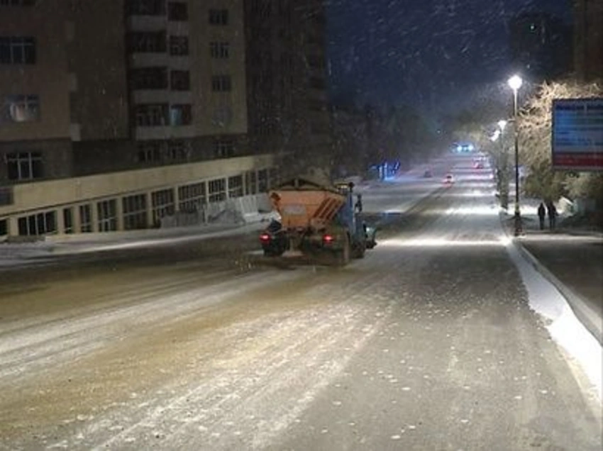 Hava şəraiti ilə əlaqədar Azəryolservisdə xüsusi briqadalar yaradılıb