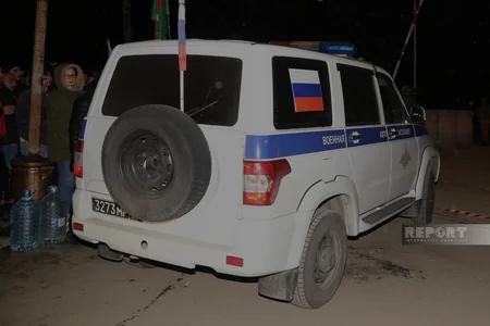 На дороге Шуша-Ханкенди в очередной раз созданы условия для движения автомобилей миротворцев