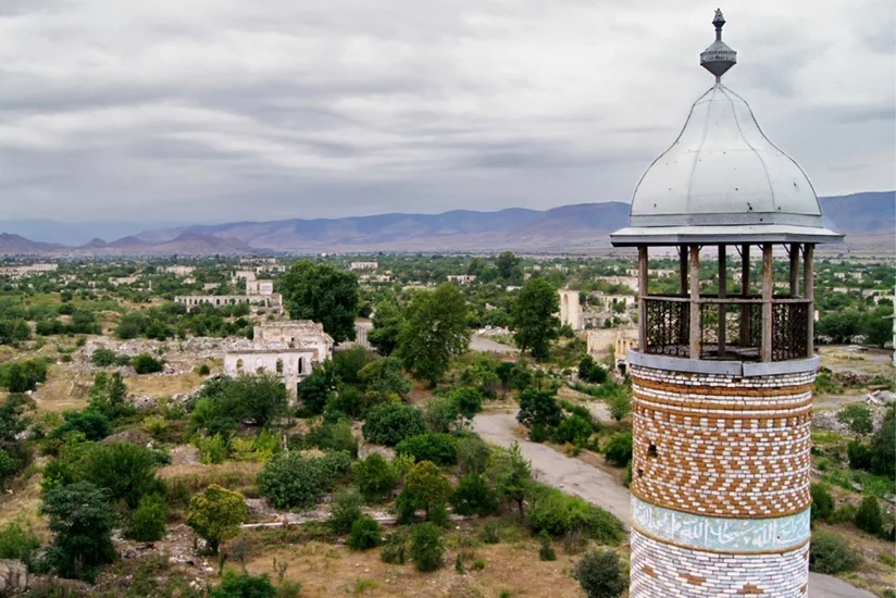 Группа военнослужащих награждена медалью За освобождение Агдама