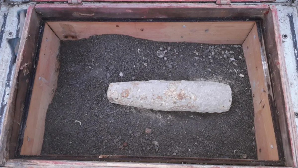 Bərdədə top mərmisi aşkarlanıb