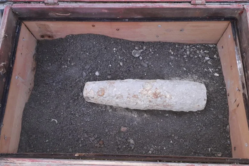 Bərdədə top mərmisi aşkarlanıb