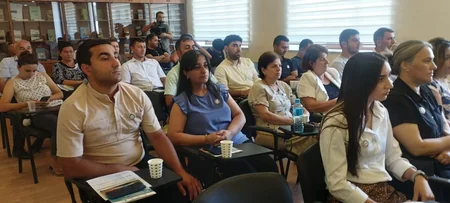 Quba və Xaçmazda “Kənd təsərrüfatında iqlim dəyişikliyinə uyğunlaşma” mövzusunda təlim keçirilib
