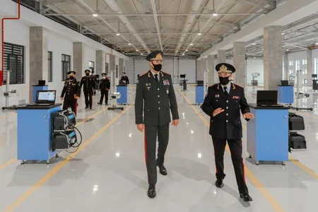 Polis günü ərəfəsində yeni inşa edilən binaların açılışı olub