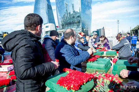 Preparations are underway in Martyrs' Alley - PHOTO