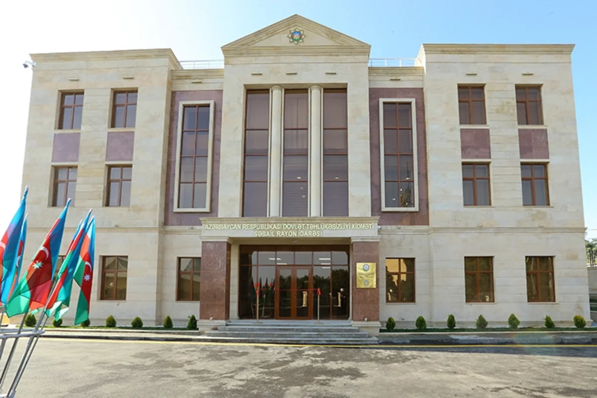 DTX-nın Səbail rayon idarəsinin yeni inzibati binasının açılışı olub
