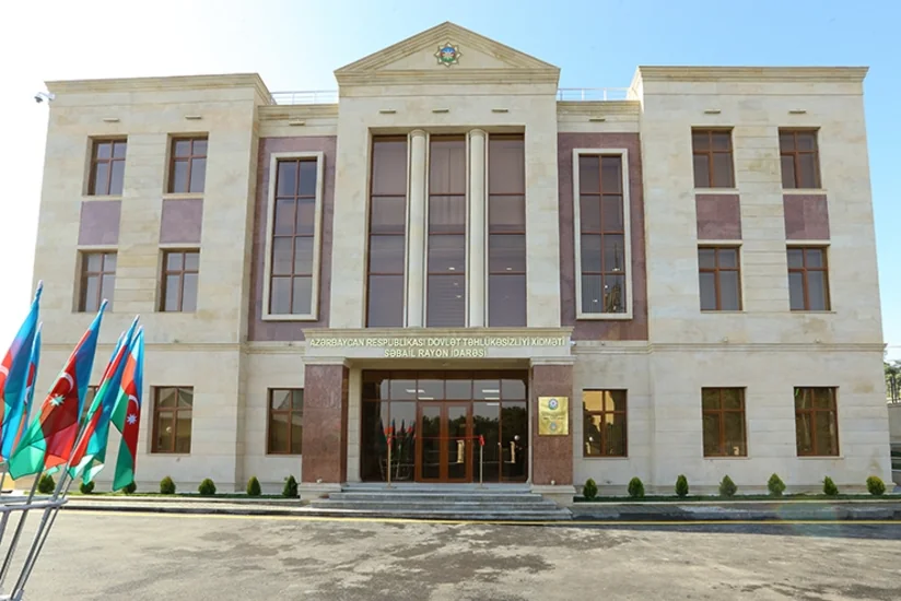 DTX-nın Səbail rayon idarəsinin yeni inzibati binasının açılışı olub