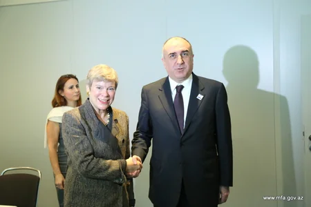 Elmar Məmmədyarov NATO baş katibinin müavini ilə görüşüb
