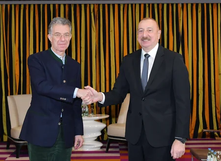 President Ilham Aliyev meets with Chairman of Munich Security Conference