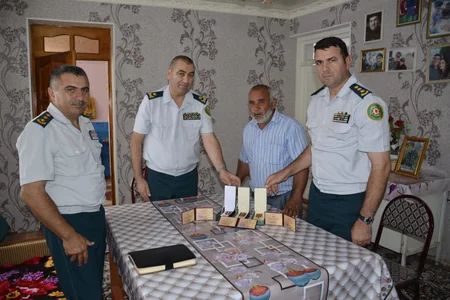DSX rəhbərliyi şəhid sərhədçilərin ailələrinə və Vətən müharibəsi qazilərinə baş çəkib