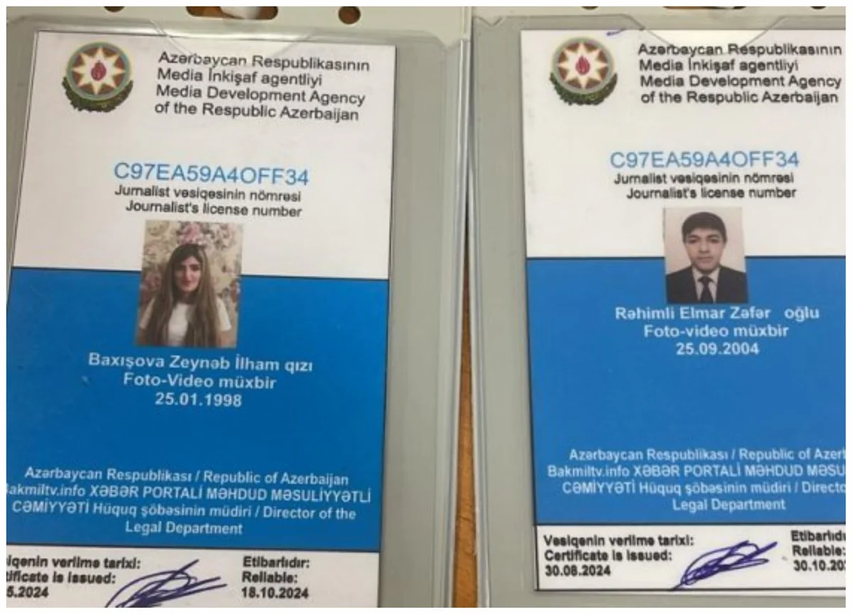 Bir sıra seçki məntəqələrində saxta jurnalist vəsiqəsindən istifadə halları müəyyən edilib - BİRGƏ MƏLUMAT