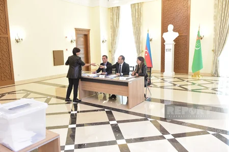 High activity of voters observed in Azerbaijan’s Embassy in Turkmenistan