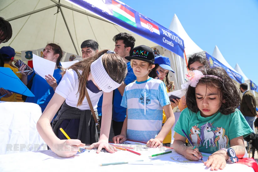 В Баку состоялось открытие EuroVillage-2022