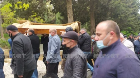 Fikrət Qoca I Fəxri xiyabanda dəfn olunub - VİDEO - YENİLƏNİB