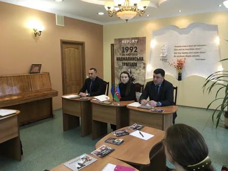 Kiyevdə Xocalı faciəsi ilə bağlı tədbir keçirilib