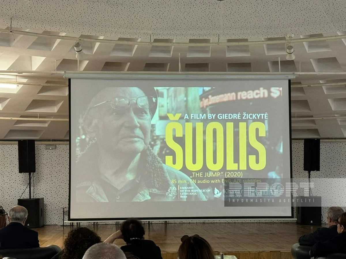 Bakıda litvalı dənizçi haqqında sənədli film nümayiş olunub