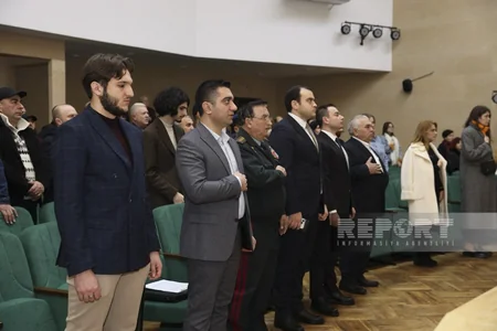 Lvovda Xocalı soyqırımı qurbanlarının xatirəsi anılıb
