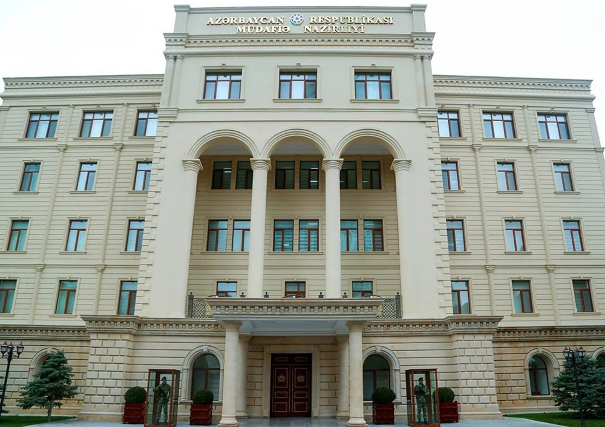 Some fragments of crashed aircraft of the Azerbaijan Air Force found
