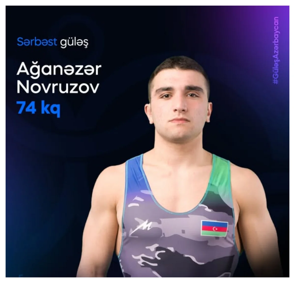 Azərbaycanın daha bir güləşçisi Avropa çempionatında bürünc medal qazanıb
