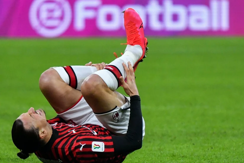 İbrahimoviç Milanın məşqində zədələndi