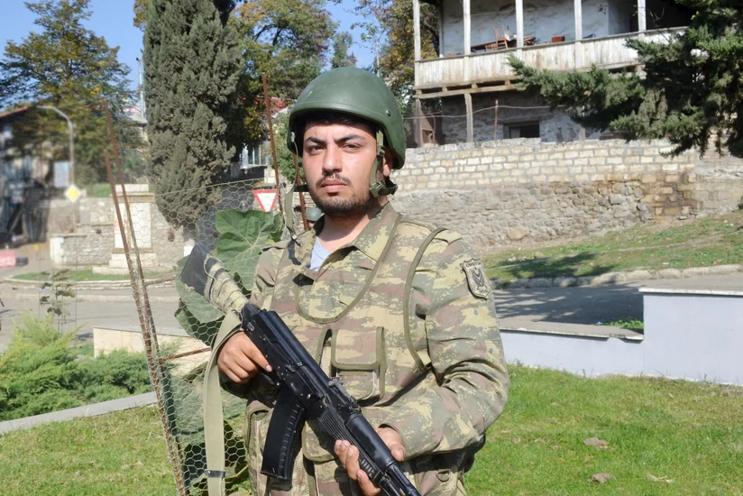 Азербайджанские солдаты, освободившие Гадрут