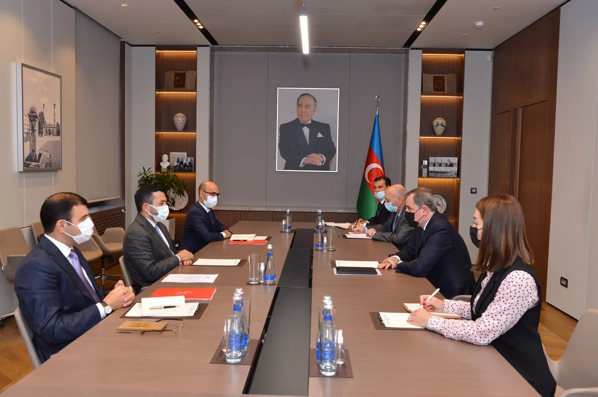 Azerbaijani FM meets OIC Youth Forum president