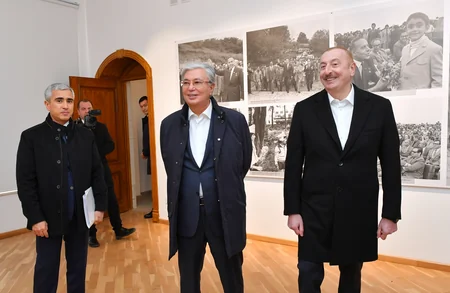 Azərbaycan və Qazaxıstan prezidentləri Şuşaya səfər ediblər - YENİLƏNİB
