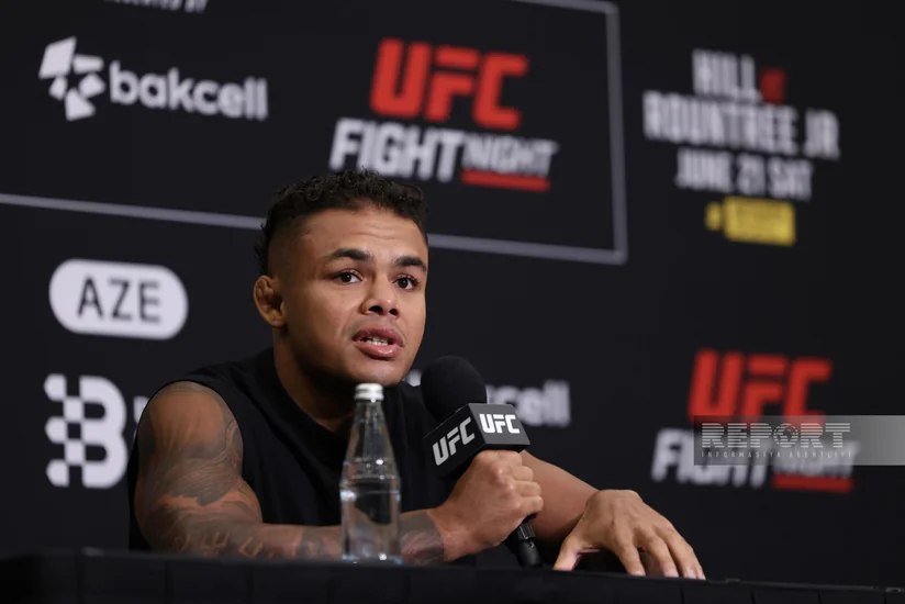 Braziliyalı idmançı: Nazim Sadıxovla döyüşümüzdə müharibə olacaq