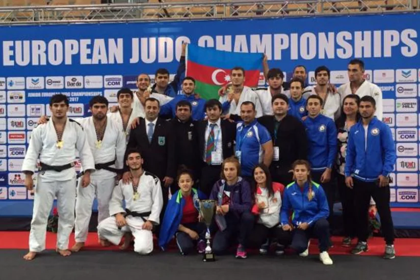 Сборная команда Азербайджана стала чемпионом Европы по дзюдо