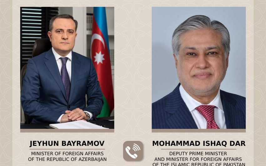 Состоялся телефонный разговор между главами МИД Азербайджана и Пакистана
