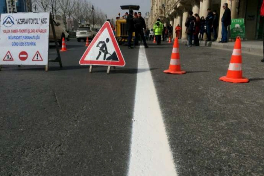 Bakının Mir Cəlal küçəsində hərəkət qismən məhdudlaşdırılacaq