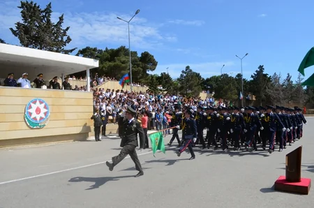 ​Cəmşid Naxçıvanski adına Hərbi Liseydə məzunların buraxılış mərasimi keçirilib