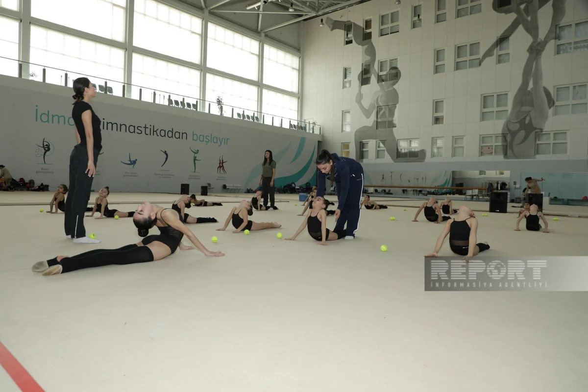 Naxçıvan və Zirə bədii gimnastları MGA-da təlim-məşq toplanışında iştirak edirlər