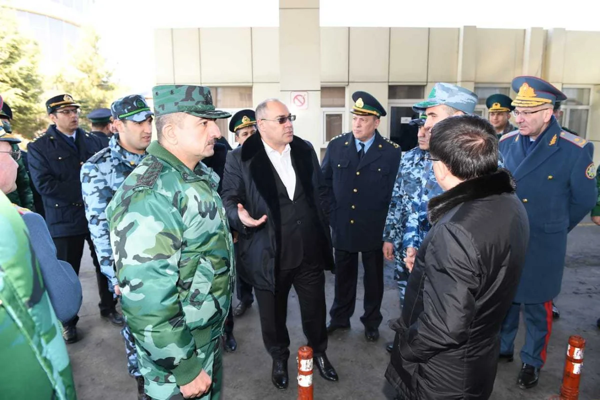 Elçin Quliyev və Səfər Mehdiyev “Şıxlı” sərhəd-buraxılış məntəqəsinə baxış keçirib