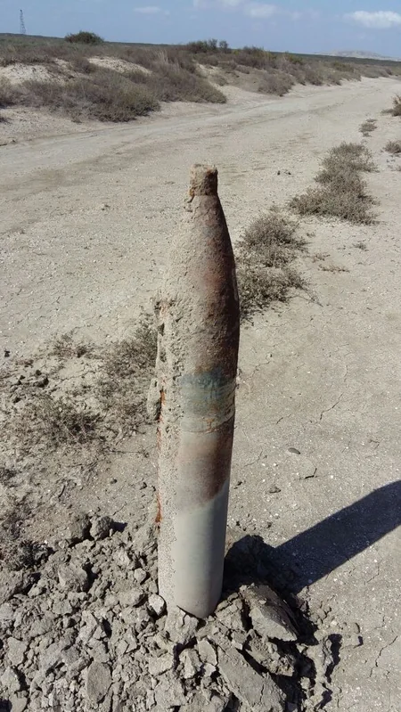 Ağstafada 404 ədəd partlamamış hərbi sursat aşkarlanıb