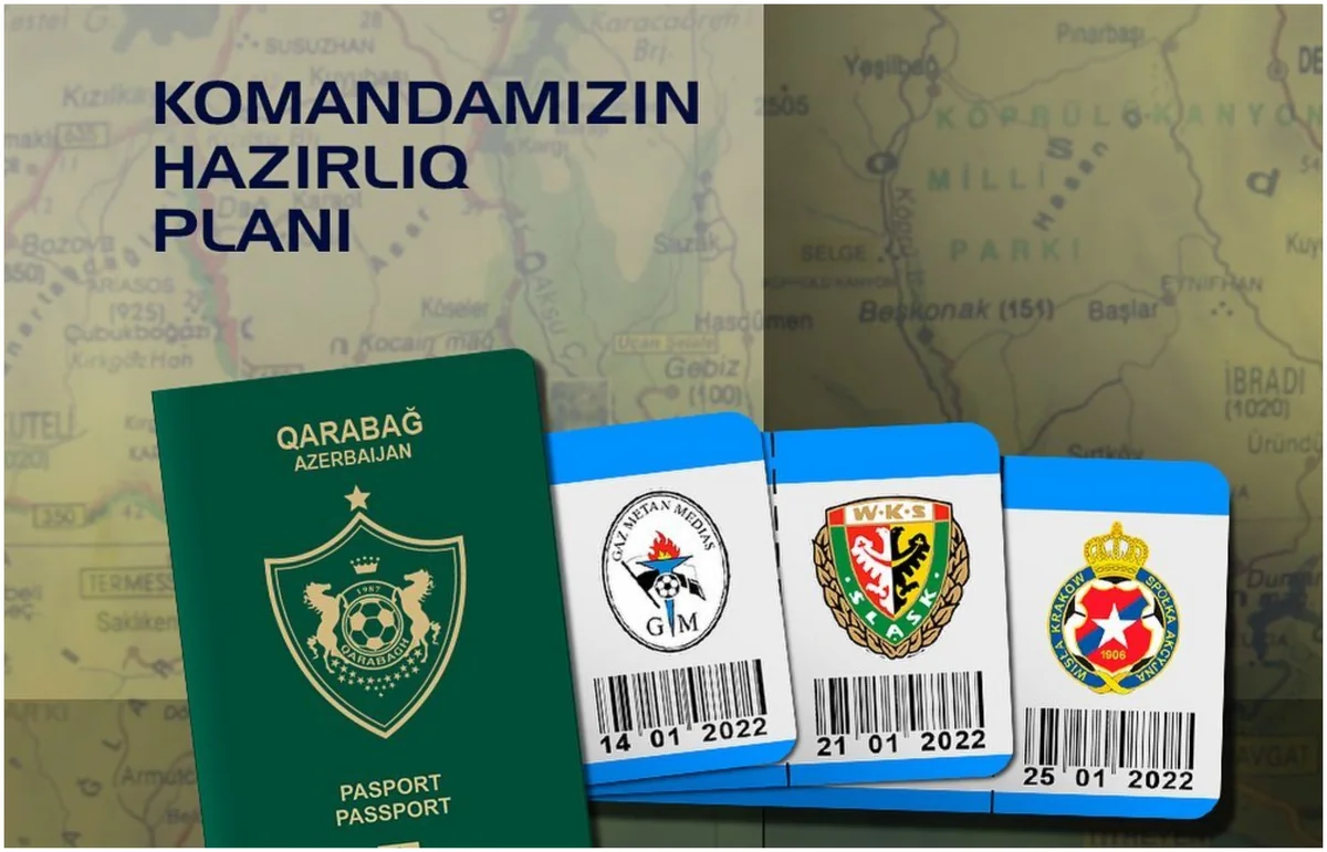 Qarabağ klubunun qış hazırlıq planı bəlli olub
