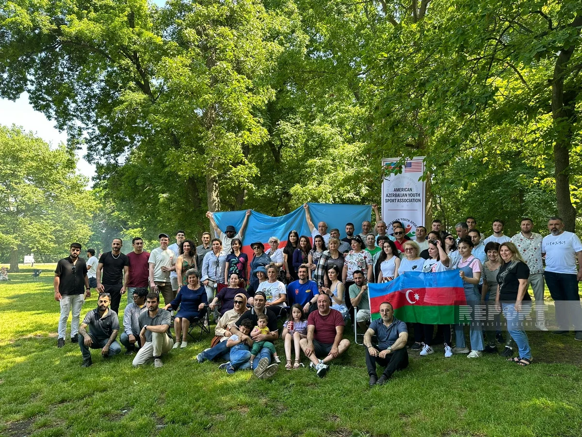 Nyu-Yorkda Azərbaycanın Müstəqillik Gününə həsr olunmuş voleybol turniri keçirilib
