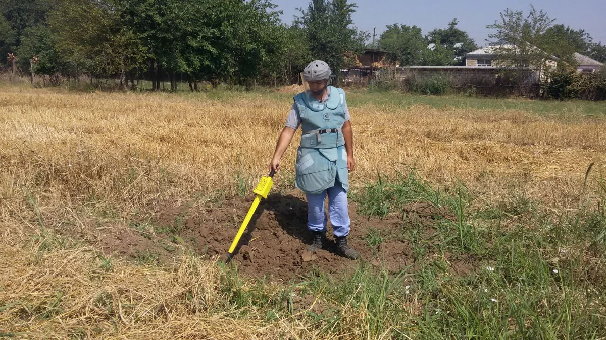 Tərtər və Füzuli rayonlarında partlamamış hərbi sursatlar aşkar olunub