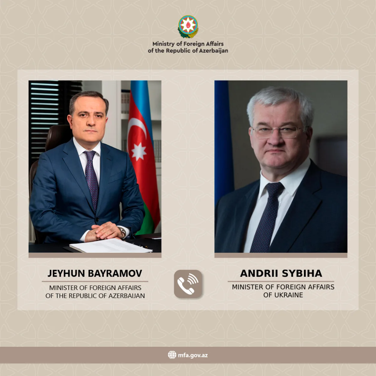 Andrii Sybiha thanks Azerbaijan for humanitarian aid provided to Ukraine