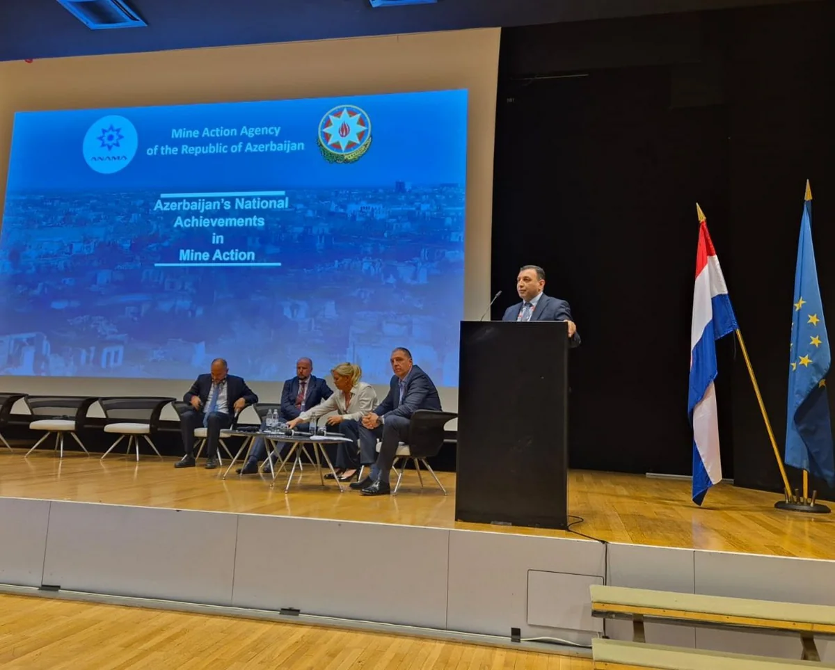 Azerbaijan's landmine problem discussed at international symposium