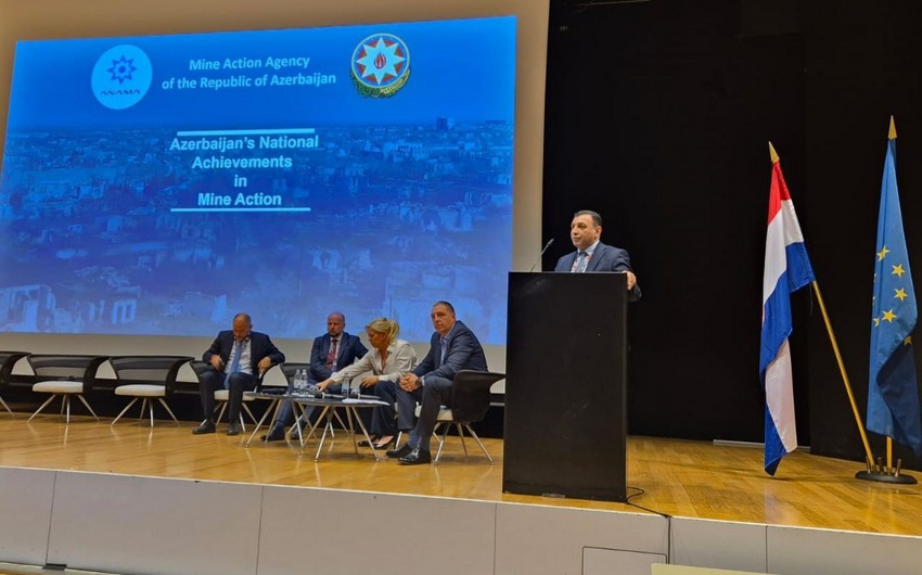 Azərbaycanın mina problemi beynəlxalq simpoziumda müzakirə olunub