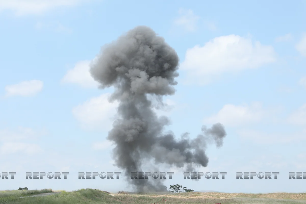 Füzulidə aşkarlanan minalar zərərsizləşdirilib - VİDEO - YENİLƏNİB