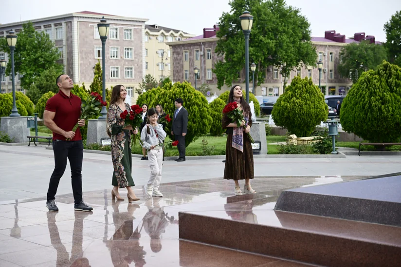 Лейла Алиева и Арзу Алиева посетили Нахчыван