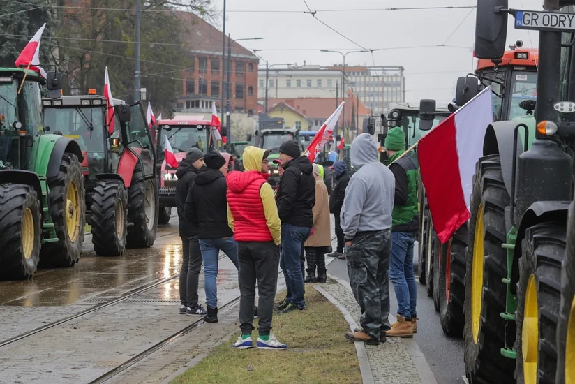 Польские фермеры организовали массовые протесты в центре Варшавы