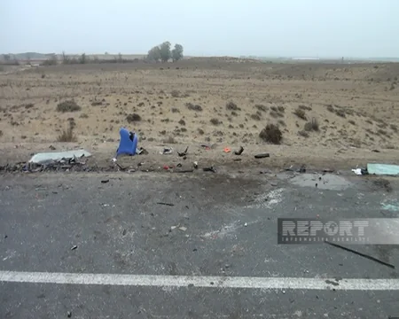 Goranboyda ağır avtomobil qəzası olub, ölən və xəsarət alanlar var 