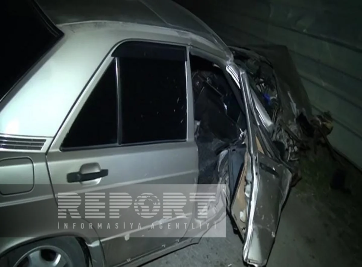 Yevlaxda ardıcıl iki yol qəzası baş verib